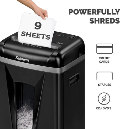 Powershred 450M Micro Cut Shredder 9 Sheet