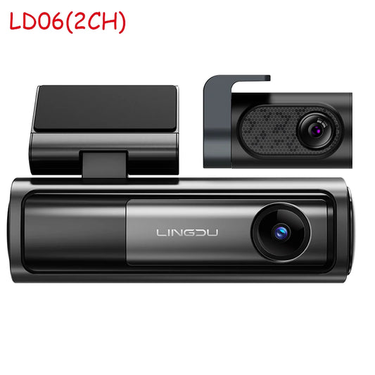 Dash Cam LD06 4K ADAS Built-In 5.8Gh Wifi GPS Support Bluetooth Car DVR EN Voice Control 24H Parking Monitor Night Vision