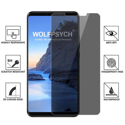 Privacy Screen Protector for  Mi 11T 10T 9T Pro Lite Anti-Spy Tempered Glass for  Pocophone F1 Poco X3 M3 F2 Pro F3